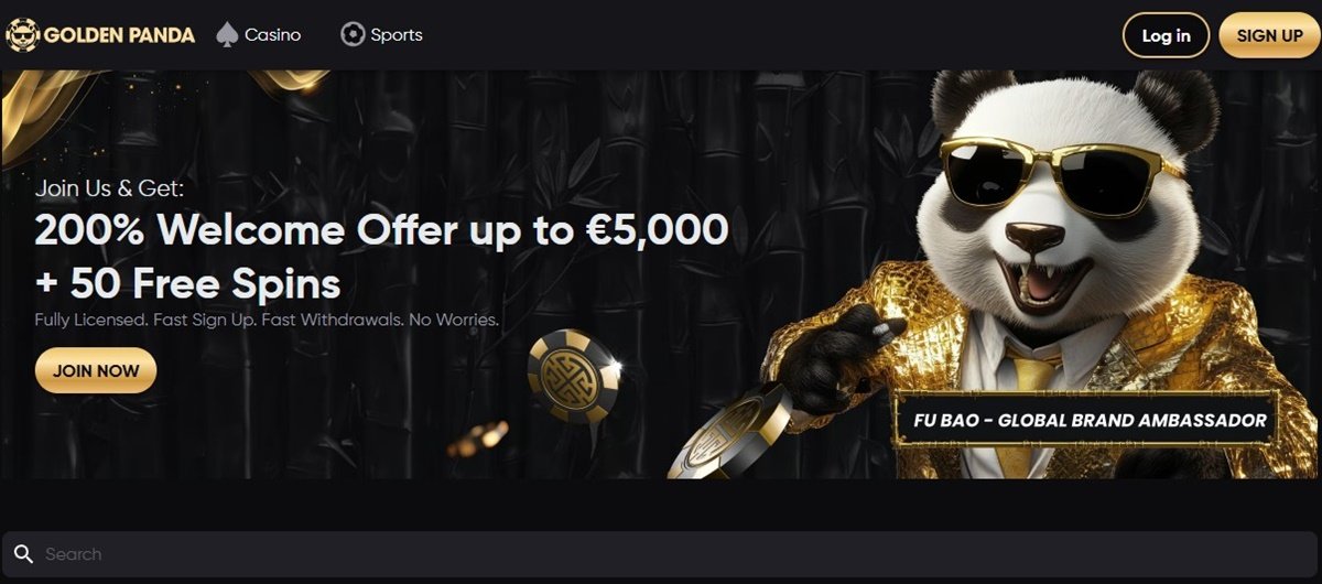Golden Panda – Ekskluzywne Crypto-Kasyno Online Polska z Ogromnym Bonusem i Cashbackiem