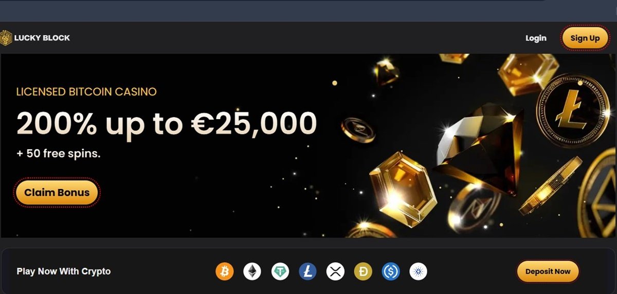 Lucky Block – Ekskluzywne Crypto Kasyno Polska z Potężnym Bonusem Powitalnym i Sportową Strefą